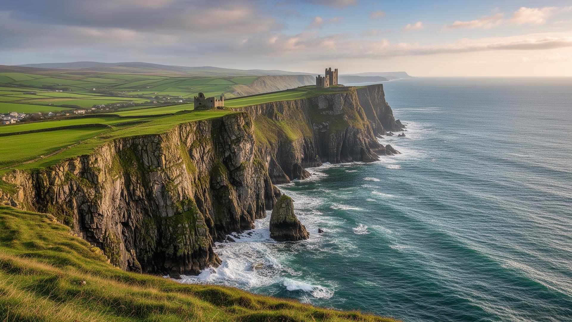Pembrokeshire coastline Wales