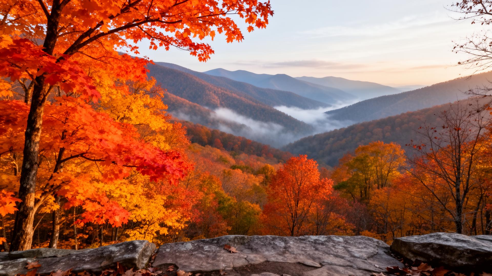 Great Smoky Mountains autumn foliage